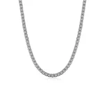 Luminous Elegance Tennis Necklace