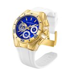 TechnoMarine Cruise California 40mm Gold with White Strap