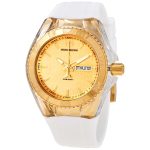 Technomarine Cruise Monogram Power Gold Tone 40mm Watch