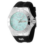 TechnoMarine Cruise Monogram Men's Watch With Silver Turquoise Dial